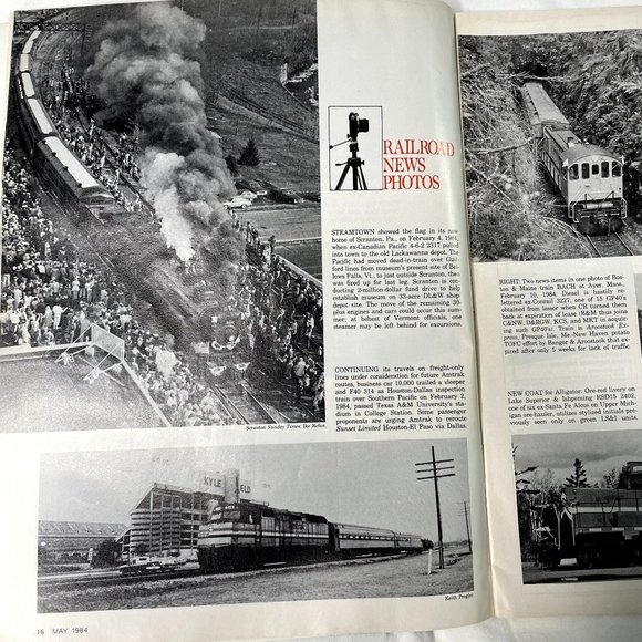 Trains Magazine of Railroading May 1984 u Decoding Stephenson Walschaert Baker S - Picture 4 of 7
